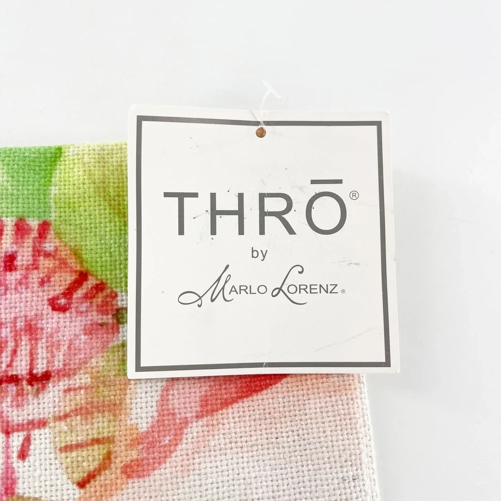 Thro By Marlo Lorenz 20x20 Tropical‎ Bird Square Indoor Outdoor Pillow Case